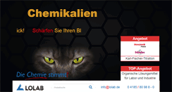 Desktop Screenshot of lolab.de