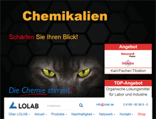 Tablet Screenshot of lolab.de