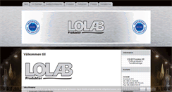Desktop Screenshot of lolab.se